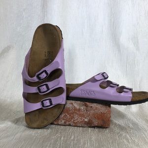 Berki’s by Birkenstock’s Sandals Colorful Purple Water Resistant Comfortable 9.5